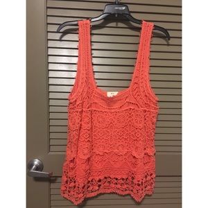 Crochet tank top